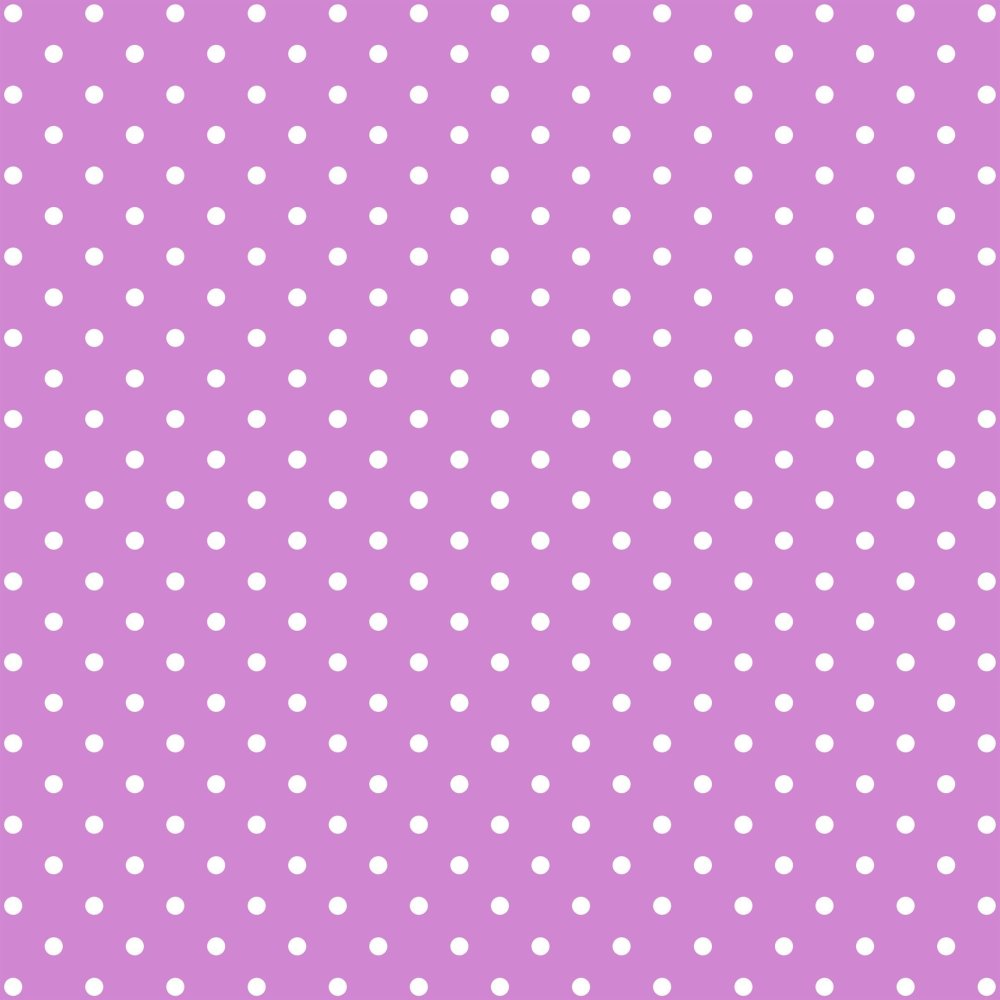 Сиреневый фон в белый горошек