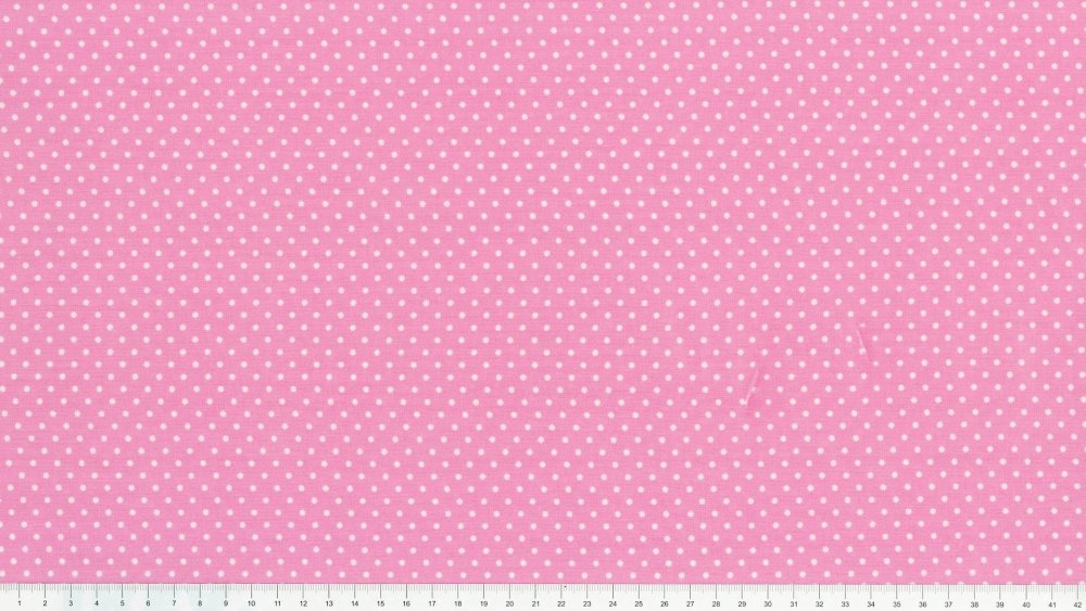 Розовый фон в горошек