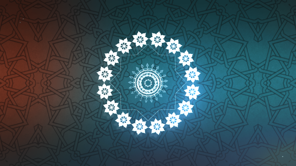 Фиолетовые фоны мусульманские