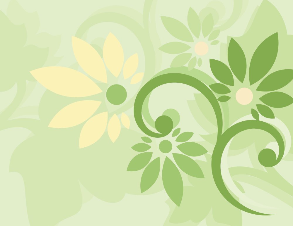 Цветочные орнаменты и узоры