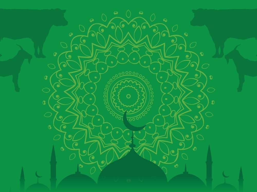 Фон казахский орнамент