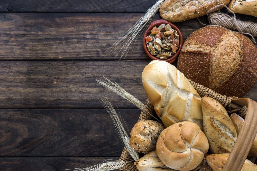 Фон для меню пекарни