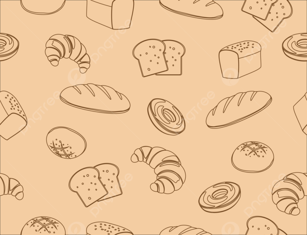 Хлеб на деревянном фоне