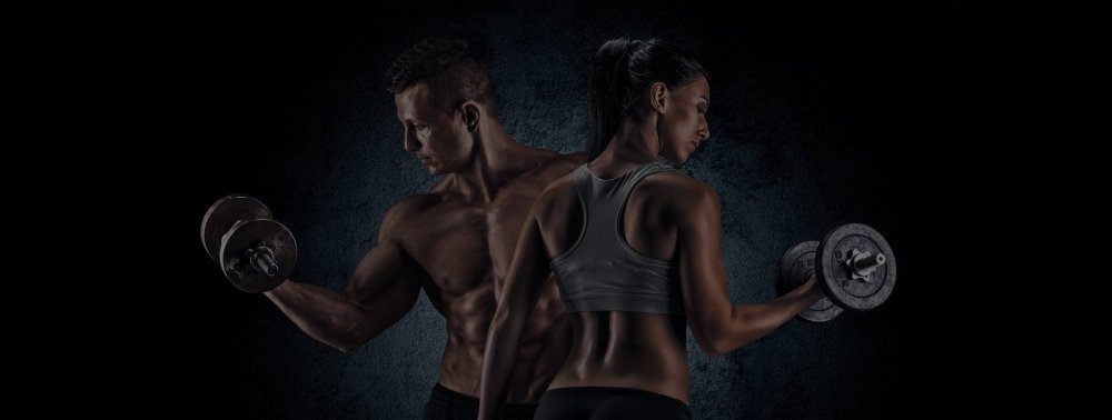 Спорт темный фон