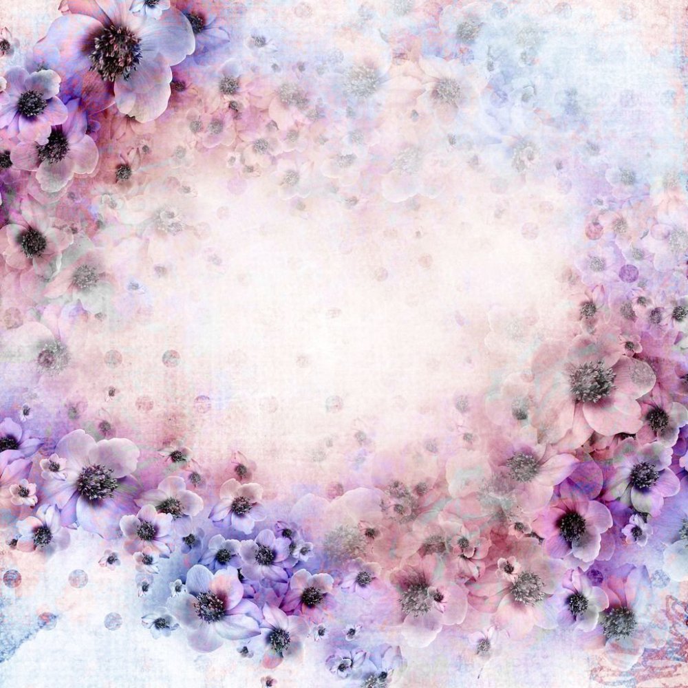 Фиолетовый фон акварель