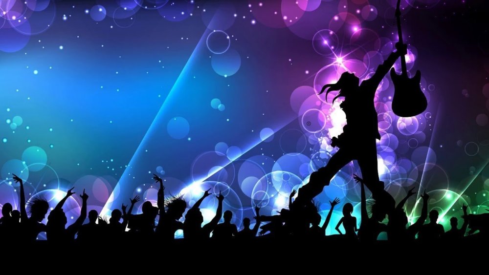 Фон для афиши концерта