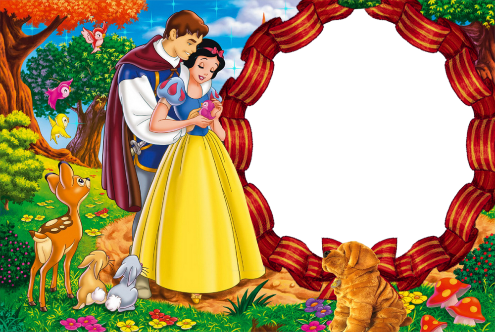 Детские рамки Белоснежка