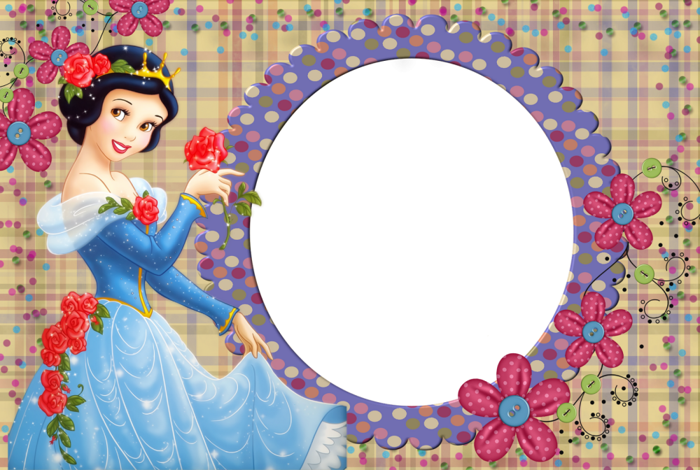 Рамки детские с принцессами