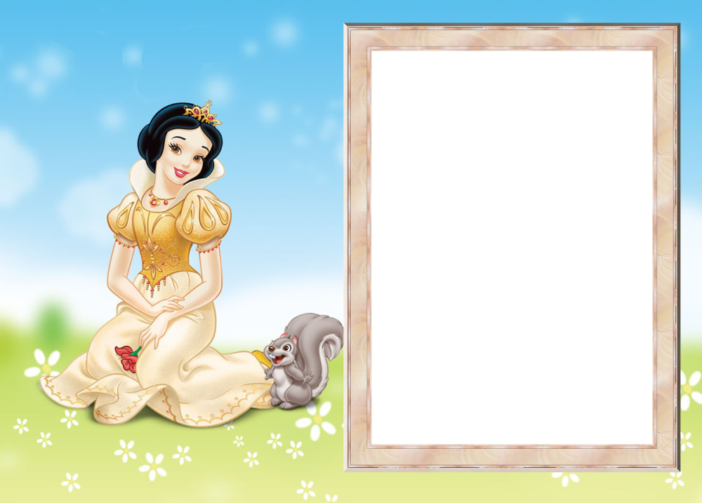 Фоторамка Белоснежка