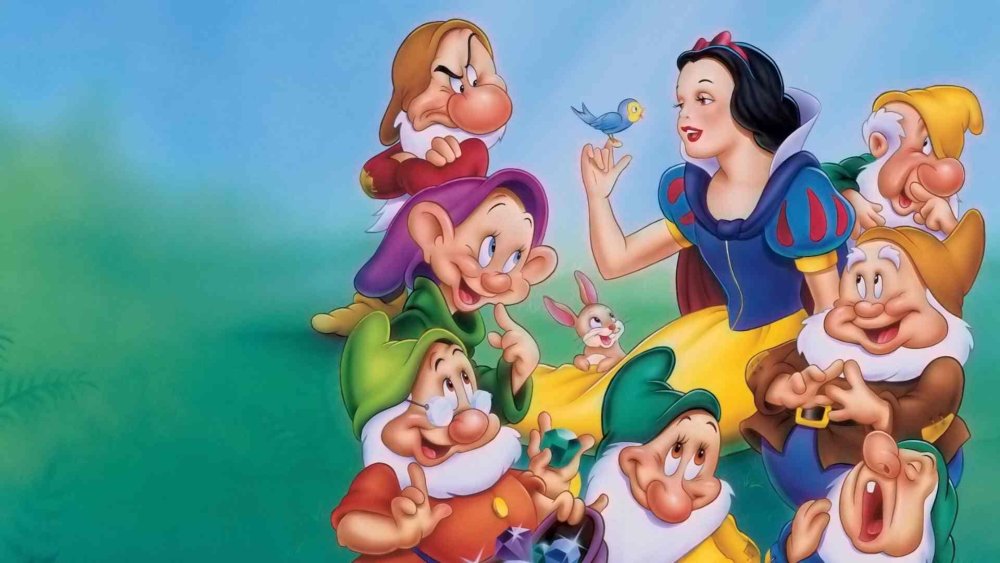 Белоснежка из мультфильма