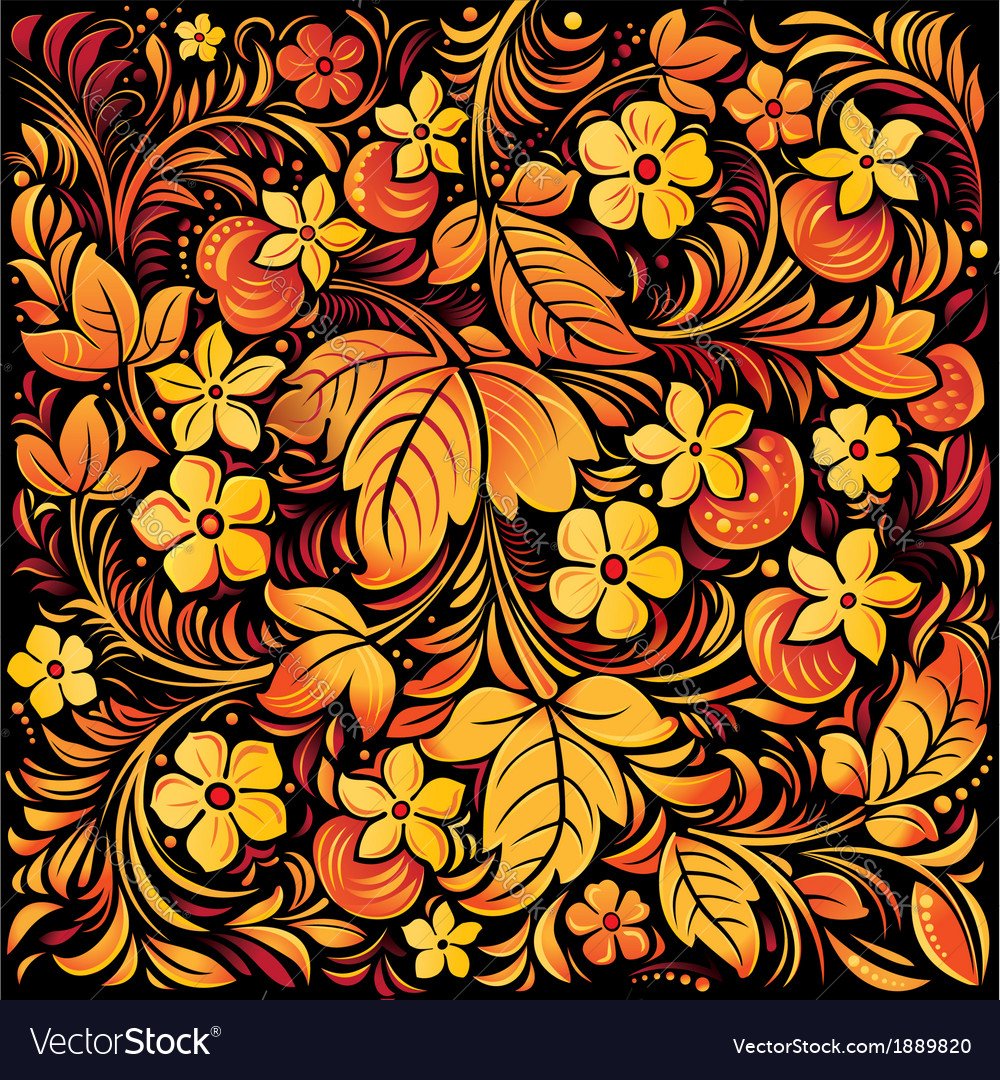 Хохломская роспись