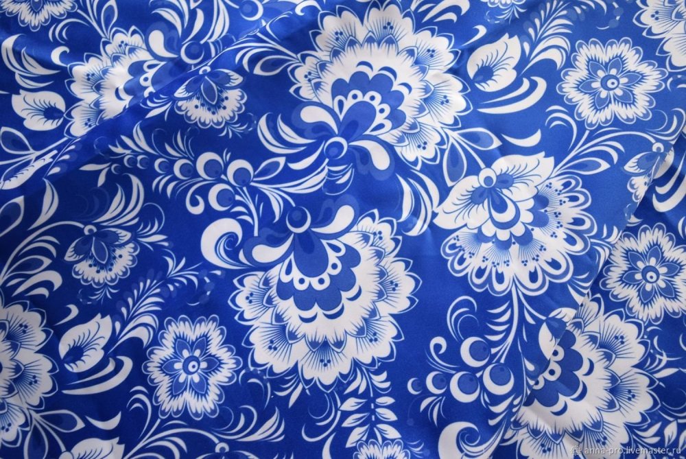 Орнаментальная стилистика Гжель