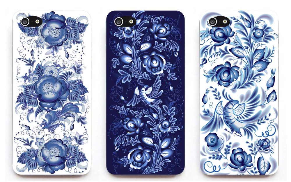 Гжель Хохлома