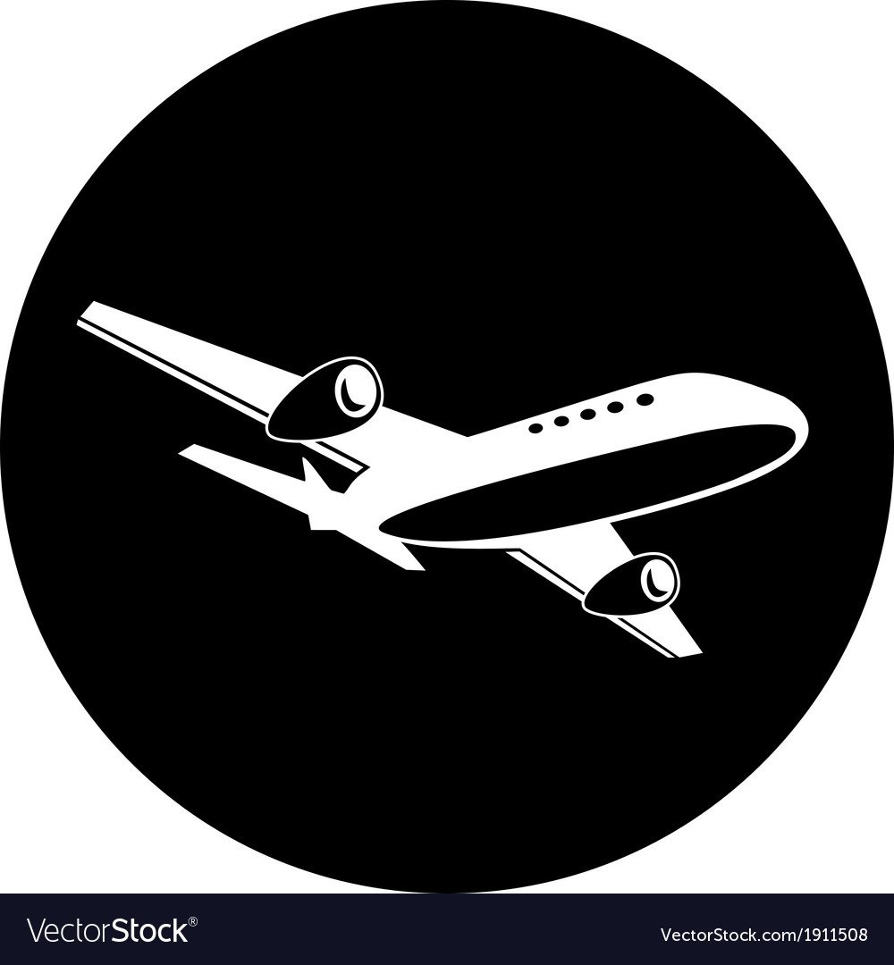 Силуэт самолета