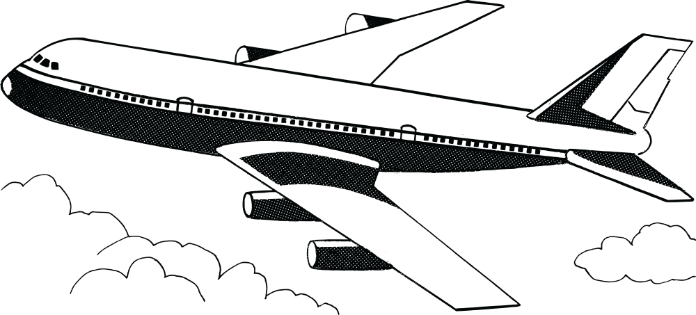 Пассажирские самолеты вектор