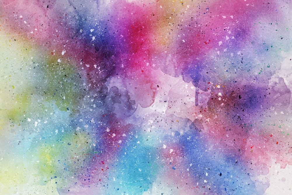 Яркий акварельный фон