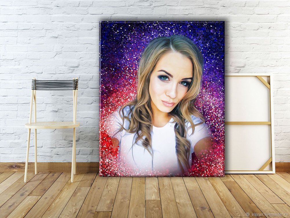 Розовые разводы