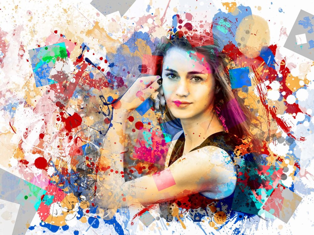 Дрим арт на холсте