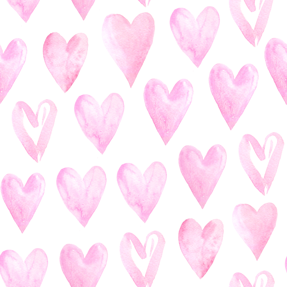 Сердечко нежно розовое