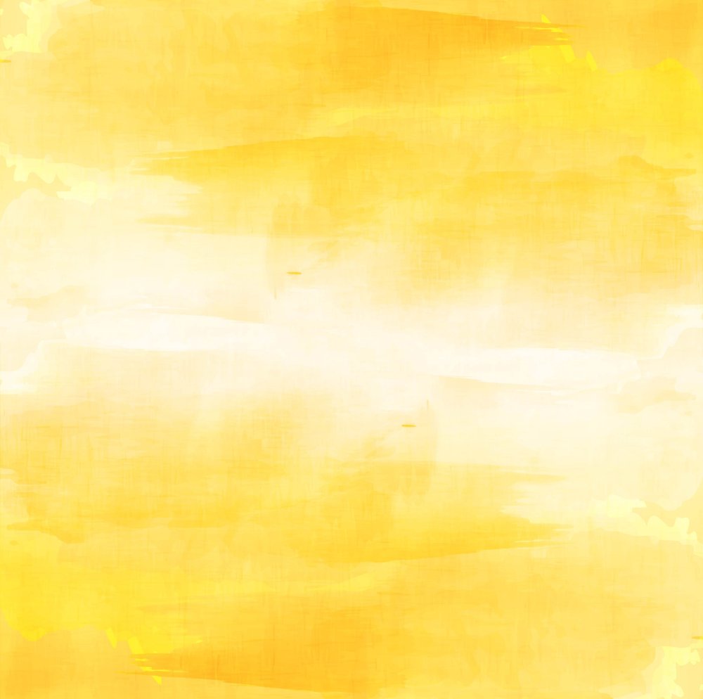 Желтый фон акварель