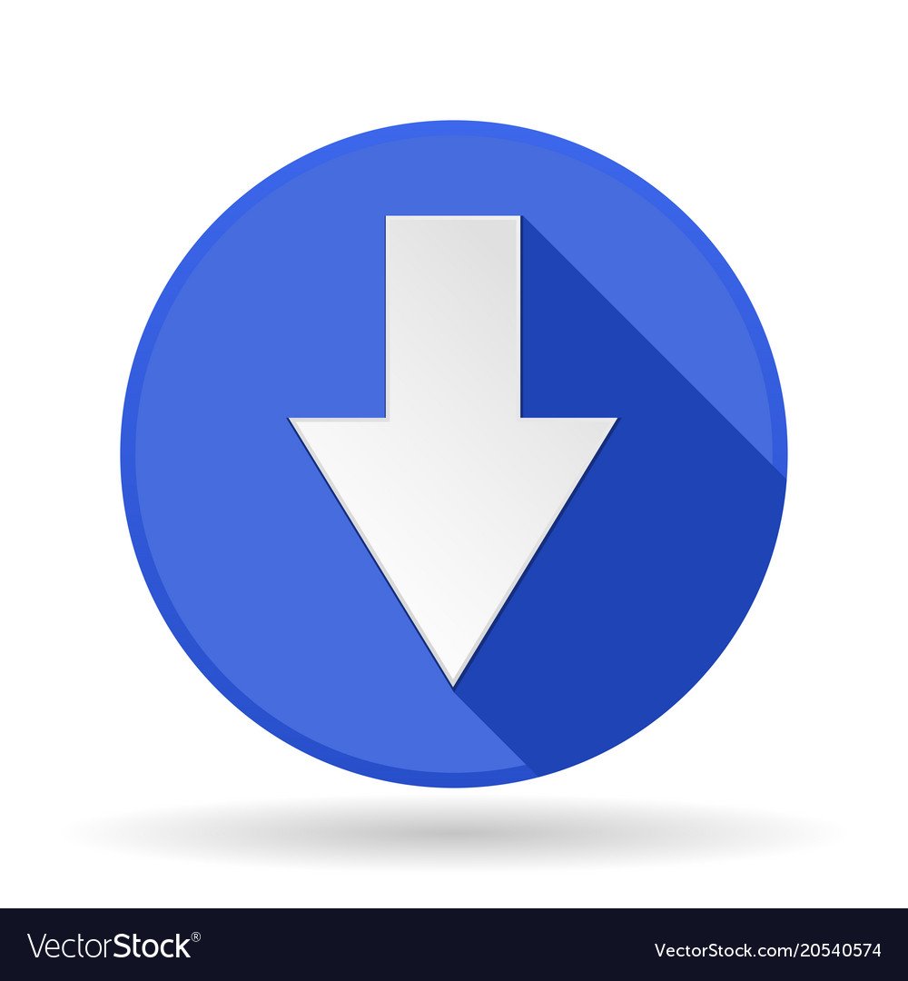 Круглый знак со стрелкой