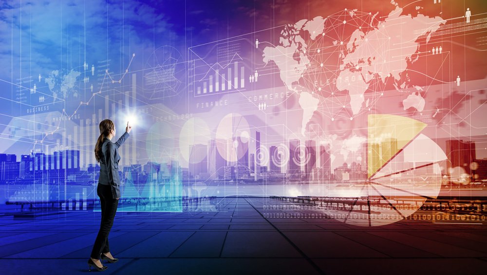 Бизнес люди абстракция