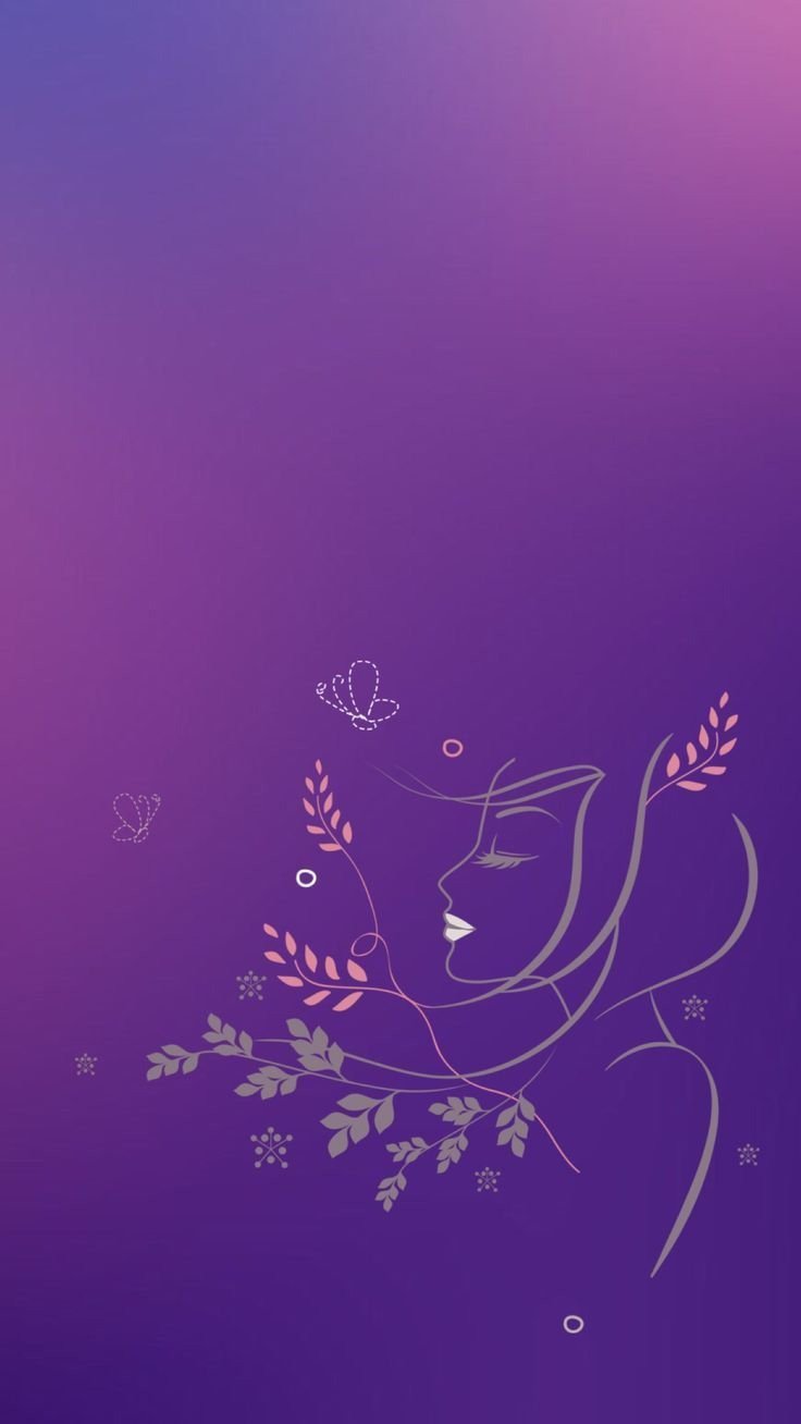 Сиреневый фон для сторис