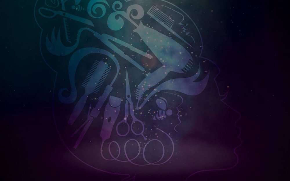 Парикмахер фон