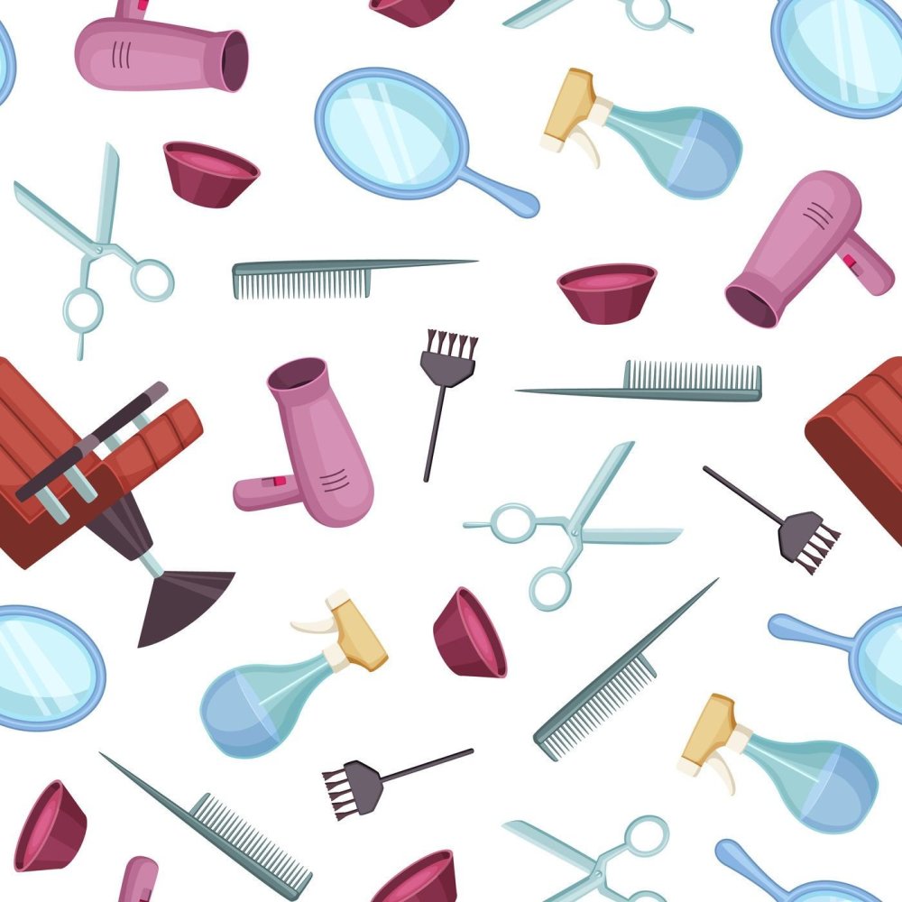 Фон парикмахерская