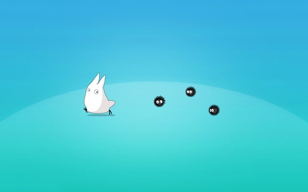 Тоторо обои на рабочий стол 1920х1080