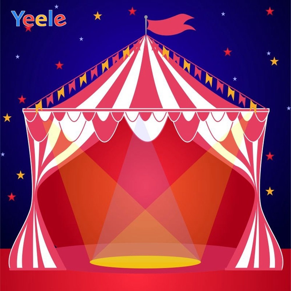 Пустая сцена цирка