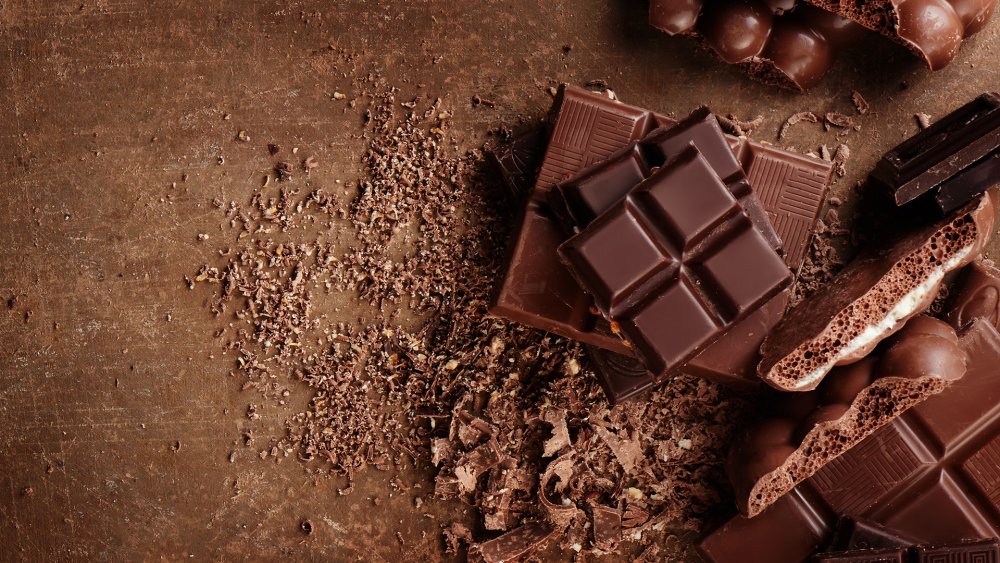 Шоколад сверху