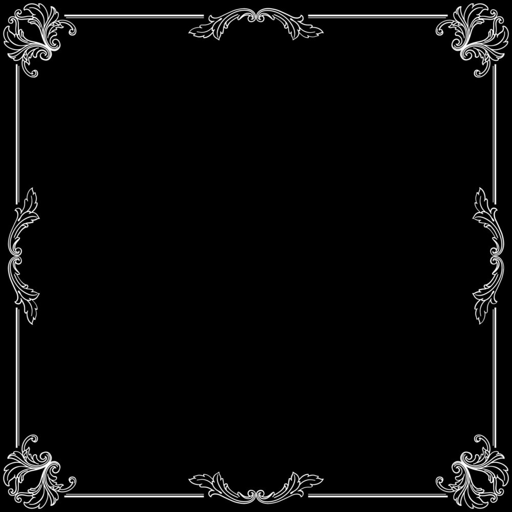 Темная рамка для фотошопа