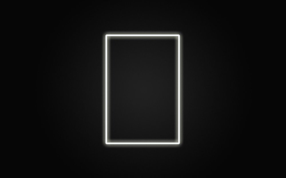 Черный фон прямоугольник