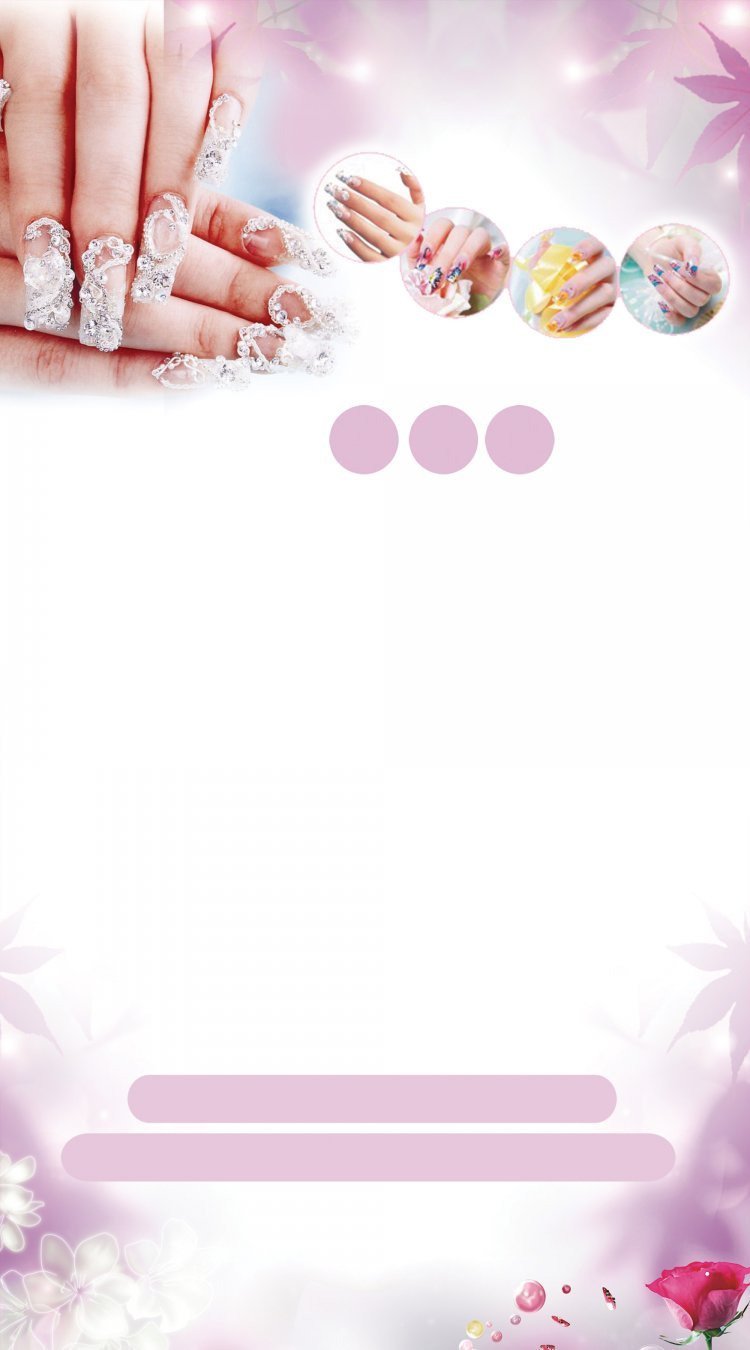 Фон для рекламы маникюра
