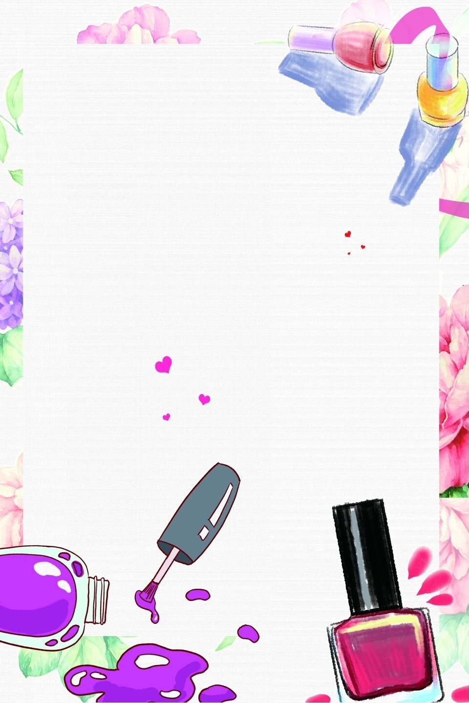 Фон для ногтевого сервиса