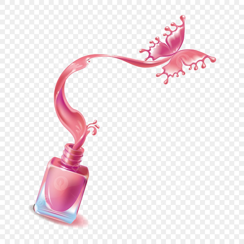 Флакончик лака для ногтей