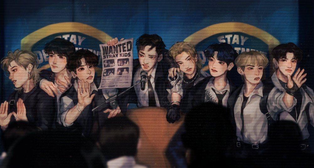 Stray Kids Фанарт