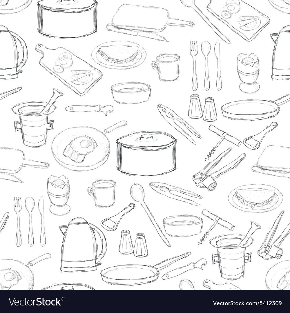 Фон кухня инвентарь