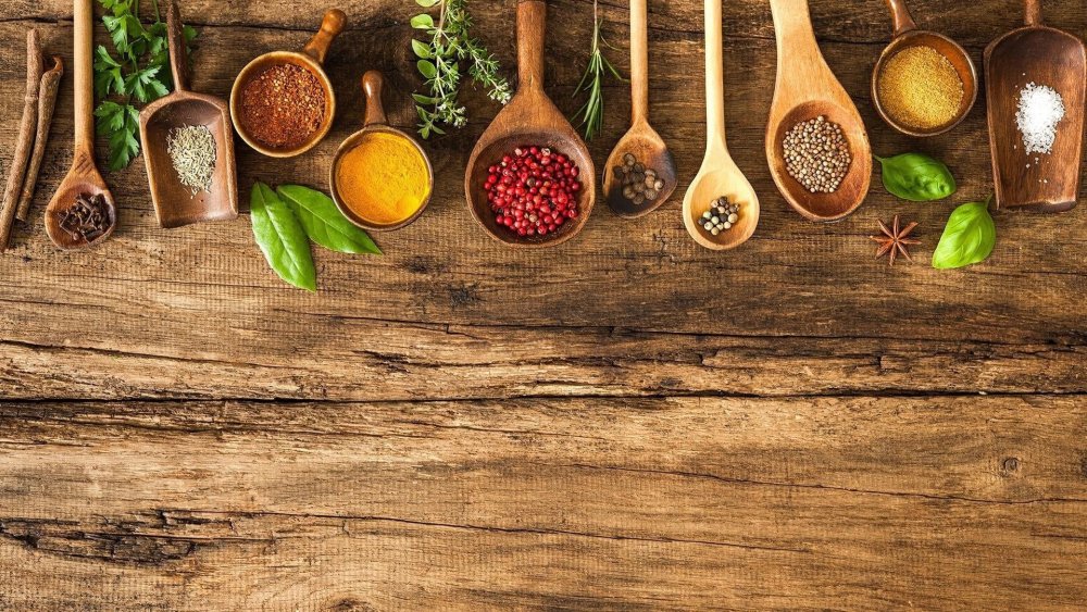 Фон для кухонных принадлежностей