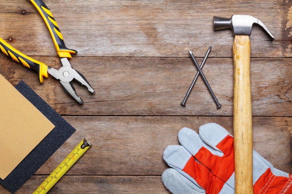 Фон для презентации инструменты строительные