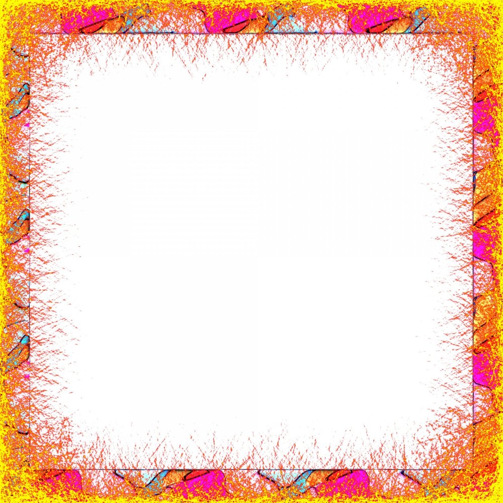 Рамка разноцветная