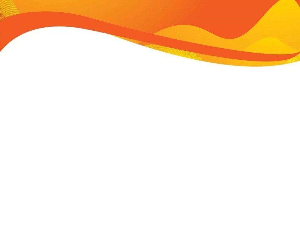 Оранжевый фон для презентации