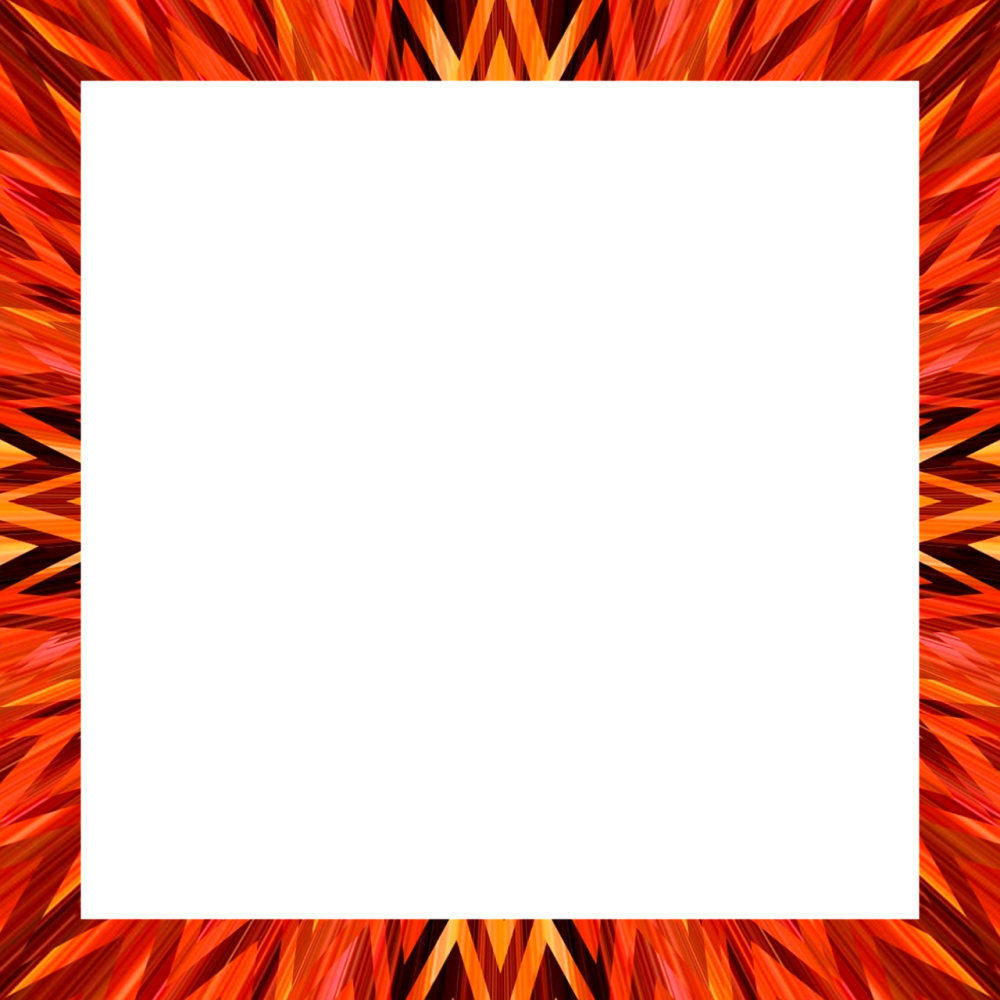 Оранжевая рамка