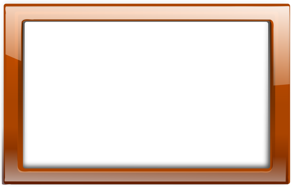 Прямоугольник рамка на прозрачном фоне