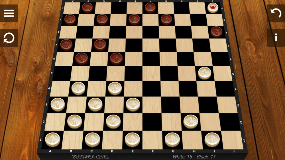 Игровая доска для шашек