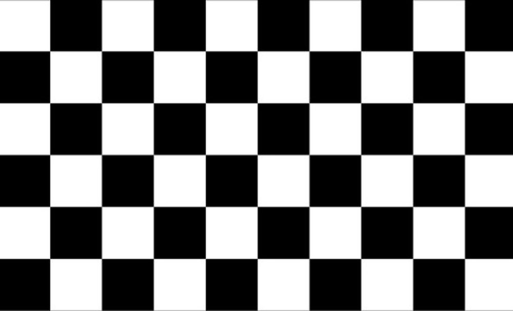 Черно белая клетка