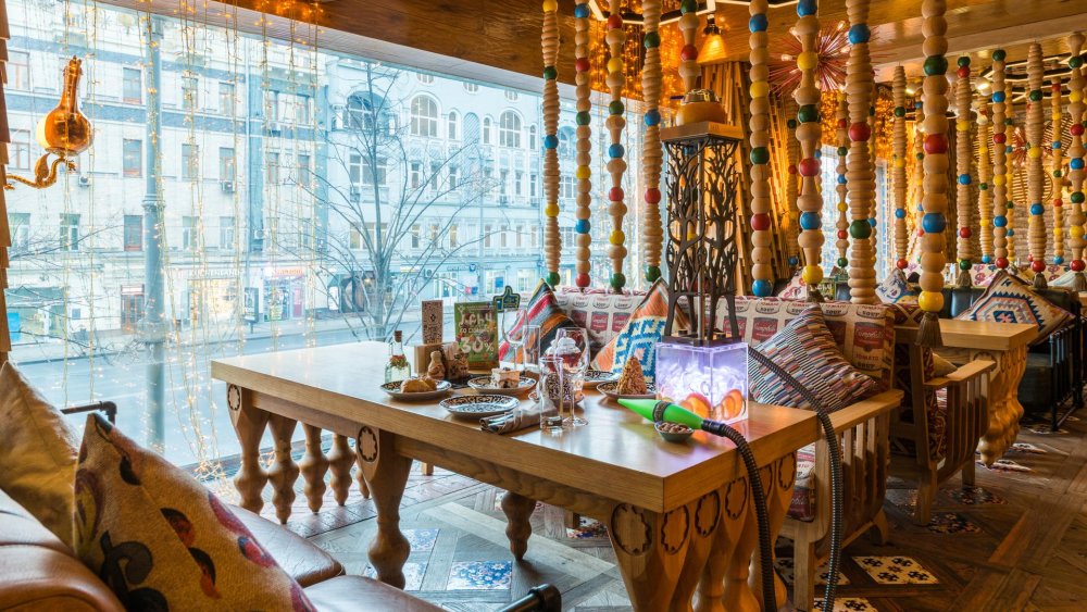 Восточная кухня дастархан