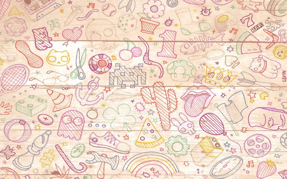 Стильный детский фон