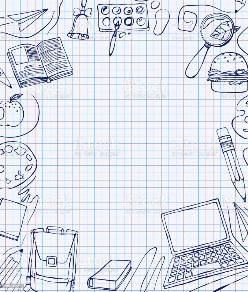 Фон для презентации школа